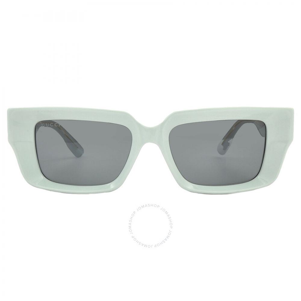 

Gucci Grey Rectangular Unisex Sunglasses Gg1529s 003 54