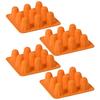 Ghost Silicone Mold Set 3D Halloween Chocolate Mold Ice Cube Tray Heat Resistant Dessert Mold for Jelly Gummy Candy Pudding
