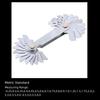 20pcs-58pcs Blades Screw Pitch Gauge Metric & Imperial & US Screw Meter SAE Whitworth 55/60 Degree Metrisch Thread Measurement Tools
