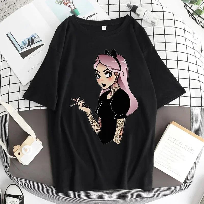 2025 Katseye Merch Distressed Tee Unisex Fashion Pop Music Short Sleeve Shirt Sweatwear Streetshirt Cool Summer T-Shirt Tops