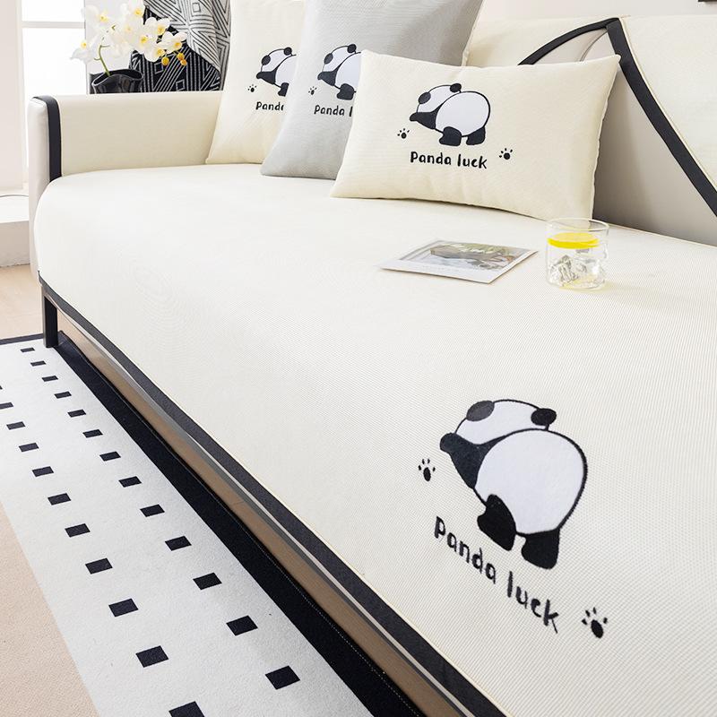 Summer New Sofa Cushion Seat Cushion One Piece Universal Simple New  Combination Sofa Cover Summer Cool Cushion