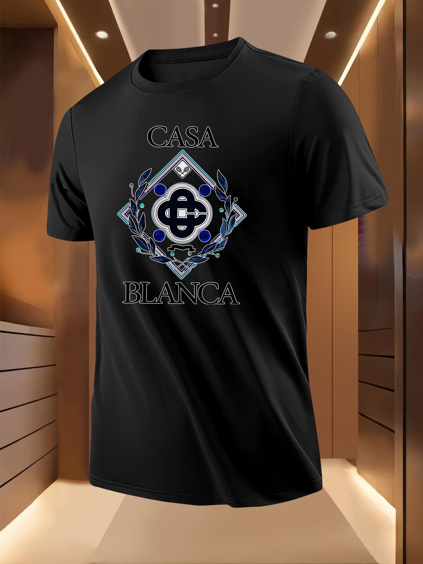 Casablanca Coat of Arms Print Pattern Tshirt S