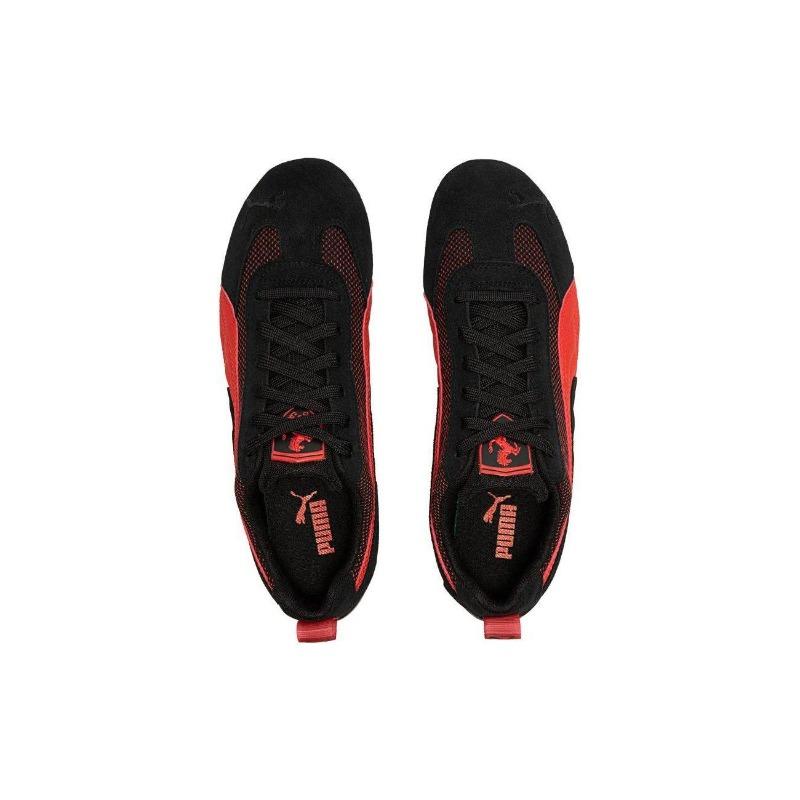 Puma Men's Scuderia Ferrari Speedcat 'Metal Energy' Black Red Motorsport Sneakers 307337-01