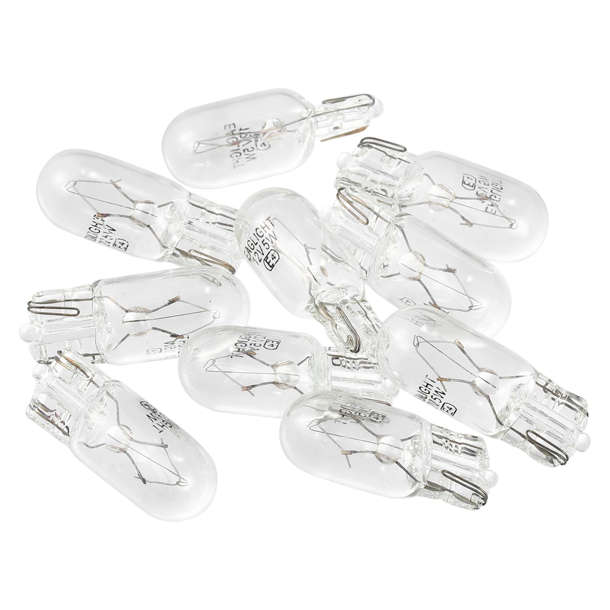 

X AUTOHAUX Incandescent Dashboard Light DC T10 W5W LED Car Interior 10pcs White белый