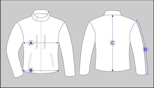 WOLF TEXTILE JACKET SHADOW WO793 3XL