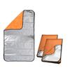 Doyime Aluminum Insulating Aluminum Mat Survival Picnic Cold Disaster Car Orange Blanket, Thick, [2-Pack], Sheet, Sheet, Protection, Waterproof,