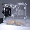 Bird Seeds Debris Remover Grain Cleaner, Adjustable Speed Winnower Machine, Transparent Acrylic Small Winnowing Machine Shell Efficient Separation