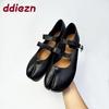 Fashion 2025 New Fashion Buckle Strap Women Mary Janes Flats Lolita Shoes Soft Female Strange Toe Footwear Shallow Ladies Flats Shoes