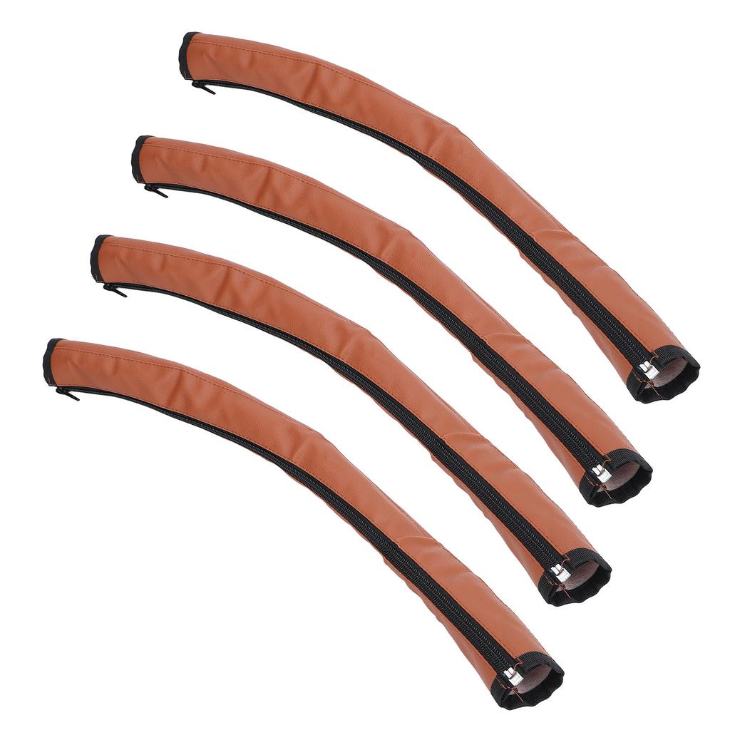 4pcs Stroller Handle Cover PU Lther Washable Baby Pram Handle Sve or with Stroller Accessories