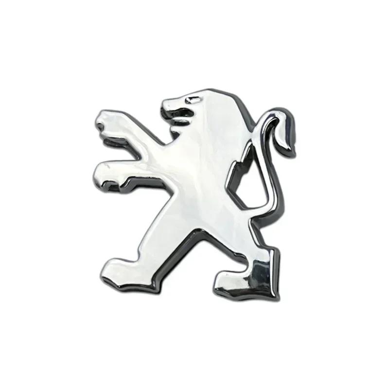 Metal Car Steering Wheel Sticker Emblem Badge for Peugeot 308 307 408 208 508 3008 2008 3008 5008 Interior Accessories
