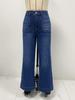 2025 Spring Women's High-Waisted Wide-Leg Retro Jeans