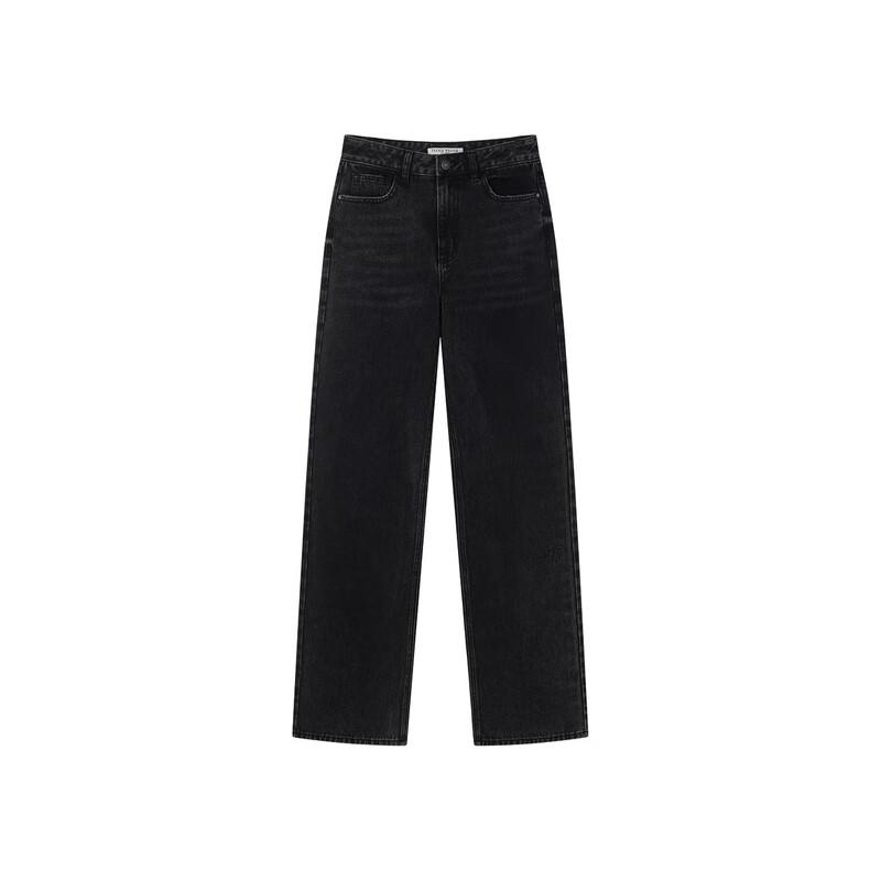 Teenie Weenie Zhao Lusi Style Retro Straight-Leg Jeans