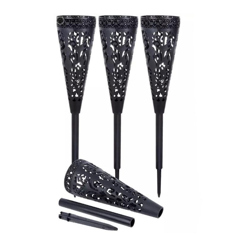 

2/4Pcs Cemetery Vase with Spikes Plastic Cemetery Grave Vase Flower Holder for Cemetery Garden Lawn Graveside Decors 1