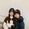 Kids' Windproof Knitted Hat: Autumn/Winter Korean Style, Embroidered Pullover for Boys & Girls
