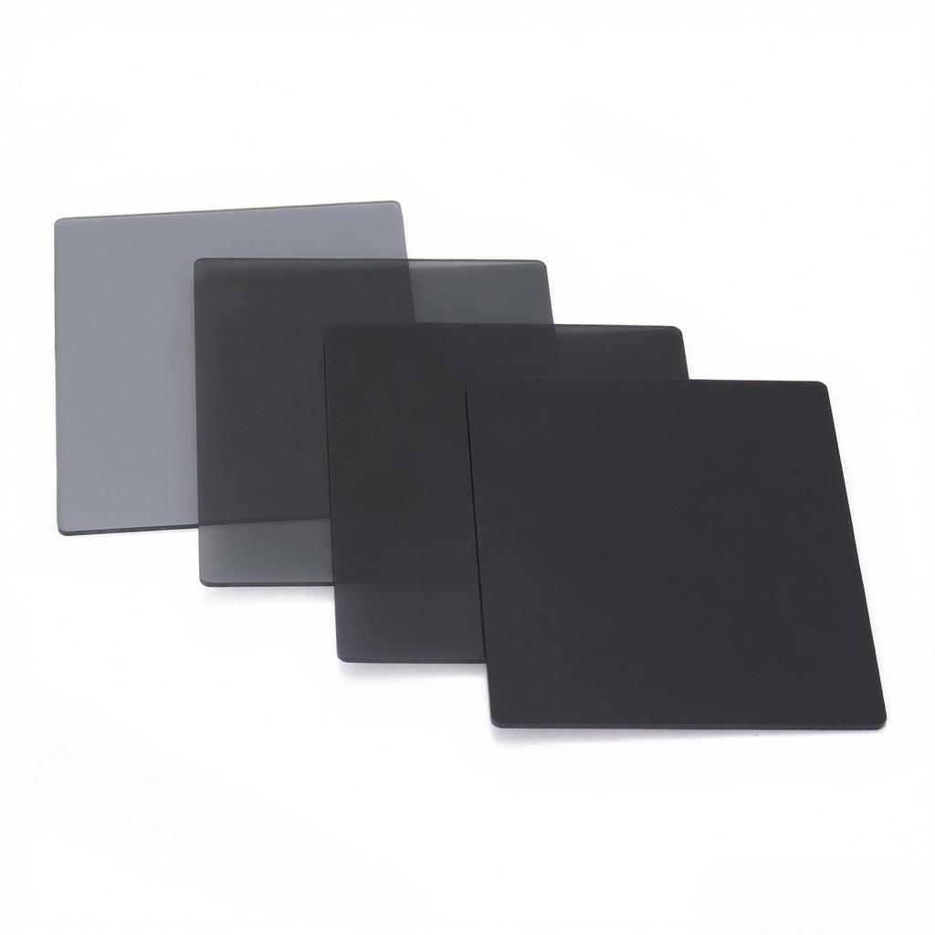 Square Neutral Density Filter Kit ND2+4+8+16 Filter Set with Ring Adapter and Filter Holder Camera Photography Accessories