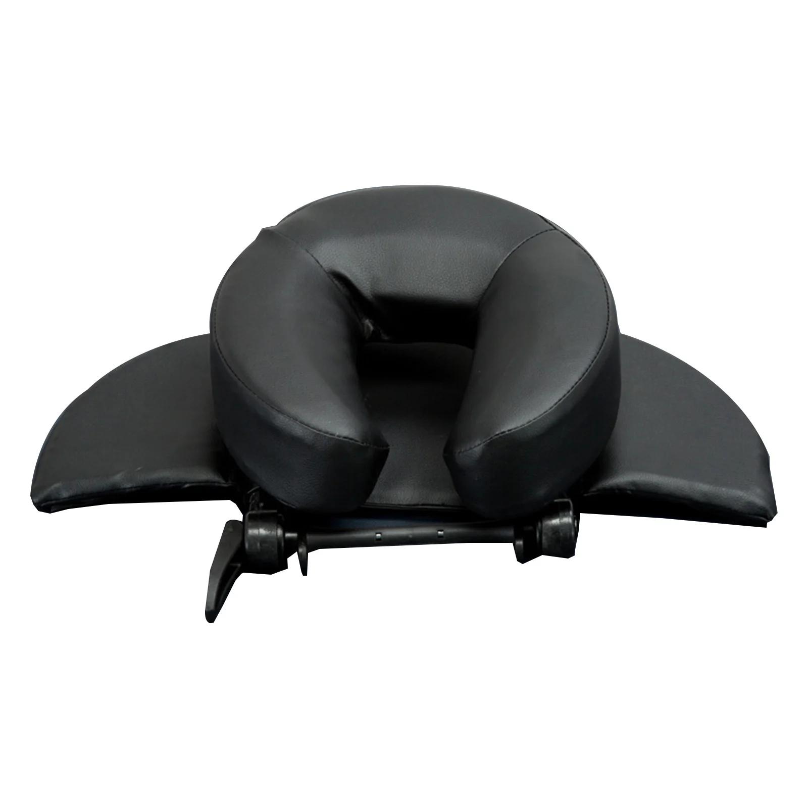 

SPA Massage Table Pillow U Shape Bolster Face Down Cradle Nap Sleeping Cushion For Office Desk School Travel Salon Household чёрный