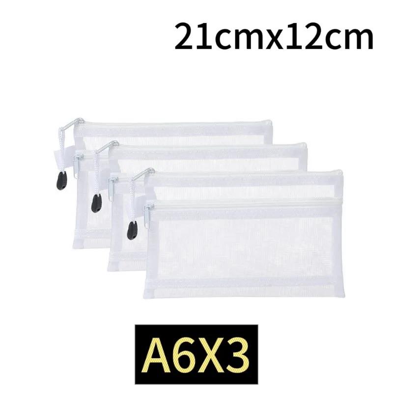 

New Puzzle Storage Bag Children s Building Blocks Small Toys Special Sorting Bags Transparent Mesh Gauze Zipper Mesh Bags 3