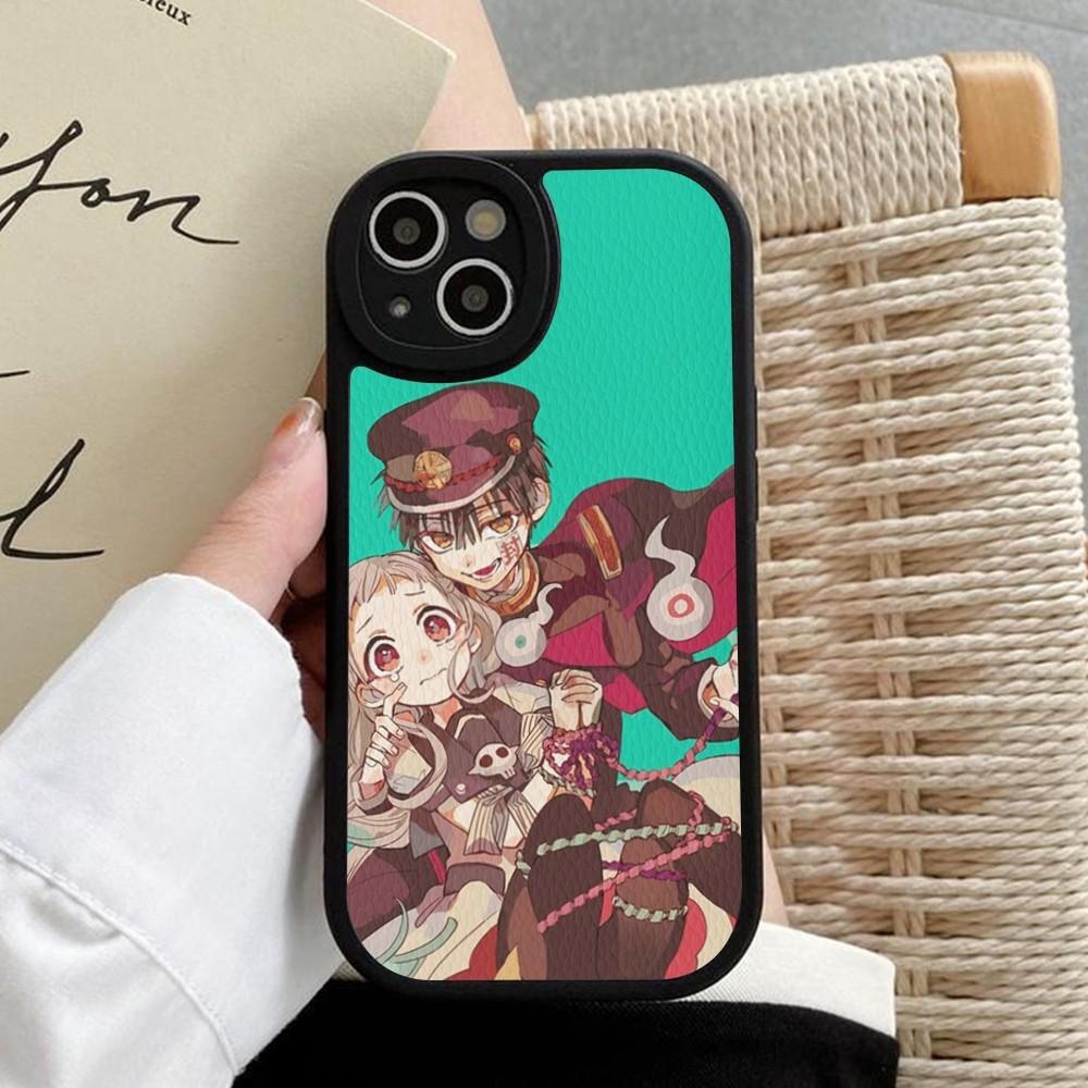 T-Toilet-bound H-Hanako-kun Phone Case Hard Leather For IPhone 16 15 14 13 12 Mini 11 14 Pro Max Xs X Xr 7 8 Plus Fundas