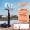 Jundingying Adjustable Mobile Kids & Youth Basketball Hoop
