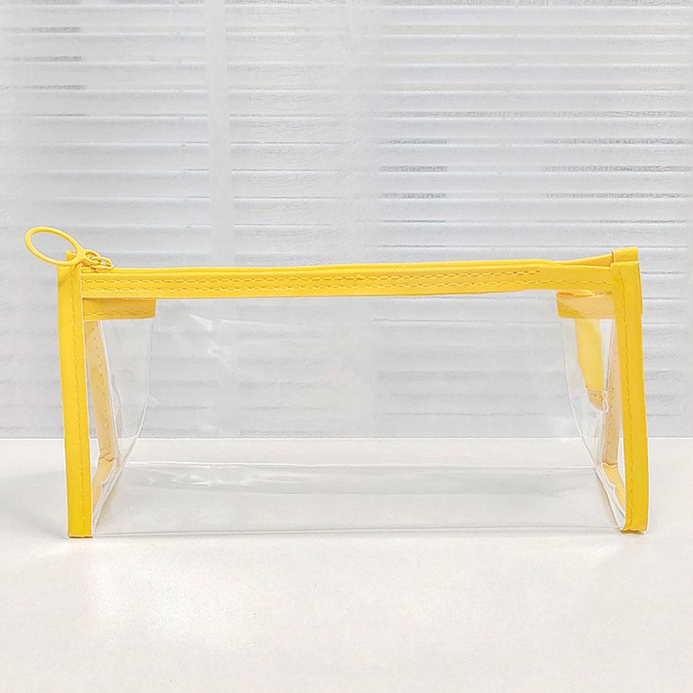 Farbe Transparent Lagerung Tasche Einfache Ins Girly Herz Make-Up Tasche Hochwertige Desktop Lagerung Schreibwaren Tasche Stift Tasche