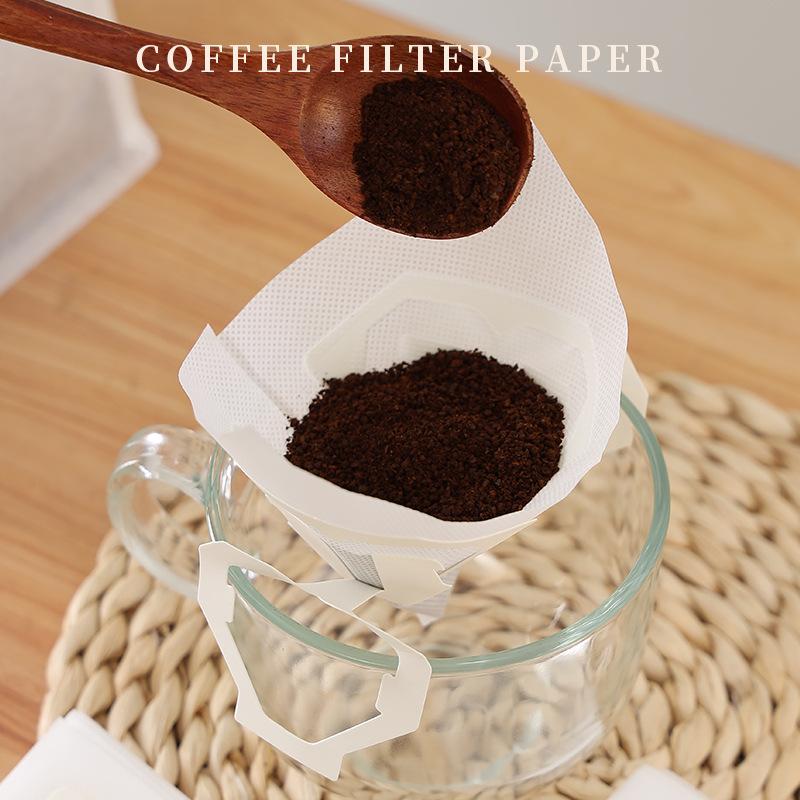 30pcs Coffee Filter Paper Bags Disposable Drip Coffee Bag Handle Hanging Ear Espresso Coffee Accessories Tea Tool