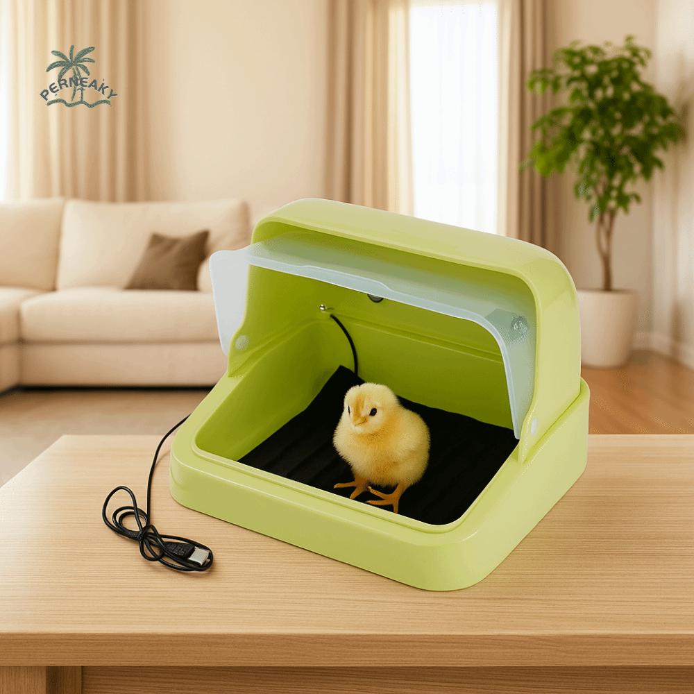 Visual Bird Incubator Adjustable Heat Thermostat Controlled Chick Brooder 3-speed Adjustment Parrot Incubator Bird Breeding