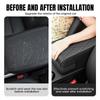 PU Leather Car Armrest Mat Center Console Arm Rest Protection Cushion Auto Armrests Storage Box Cover Pad