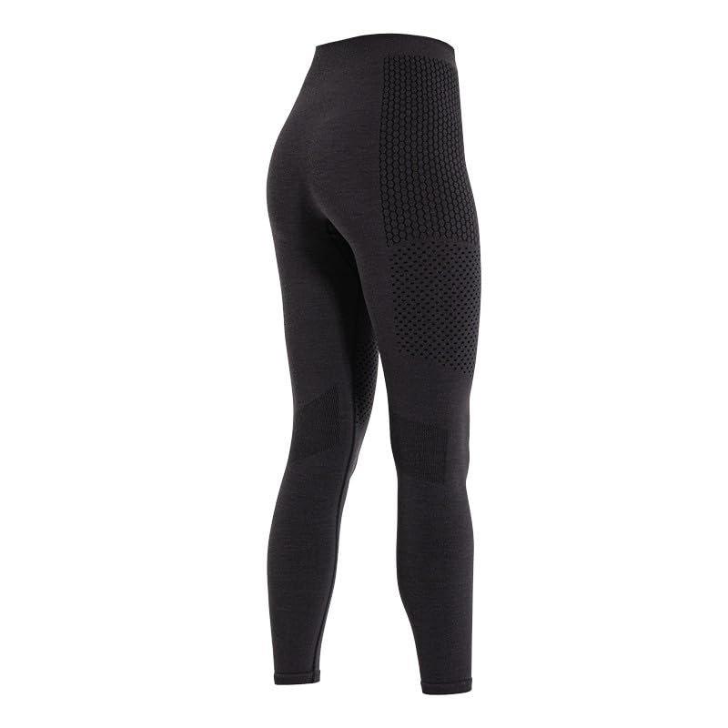 Biotex CALORE LEGGINGS Gray - Seamless Sports Underwear Compression Tights with Merino Wool