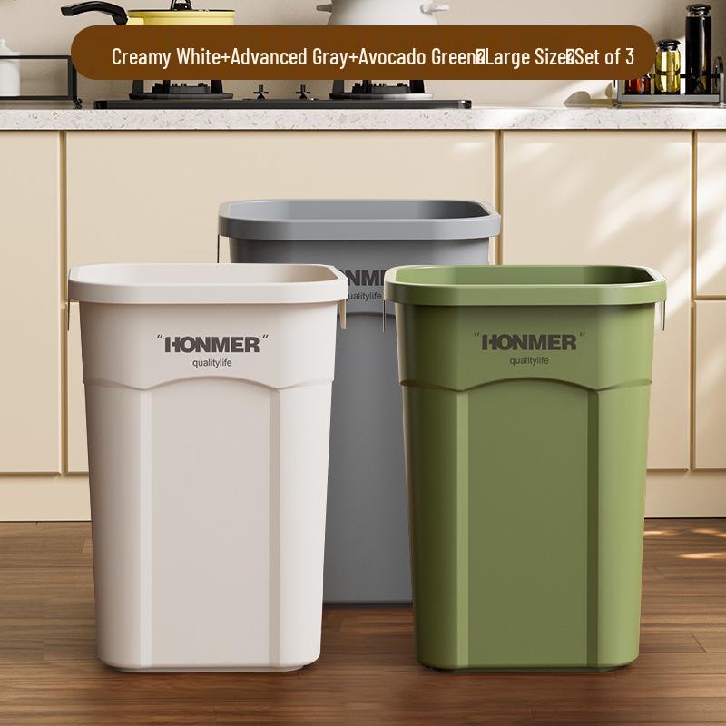 2025 Extra Large Capacity Commercial Outdoor Kitchen Trash Can