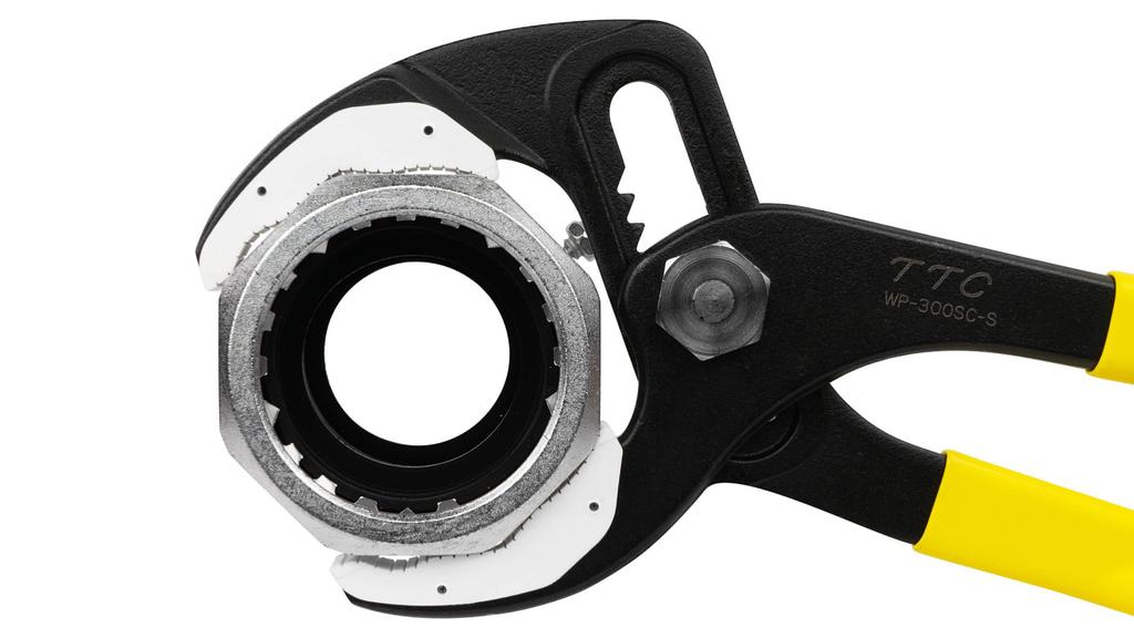 TTC water pump plastic ear with spring 300mm non-scratch WP-300SC-S