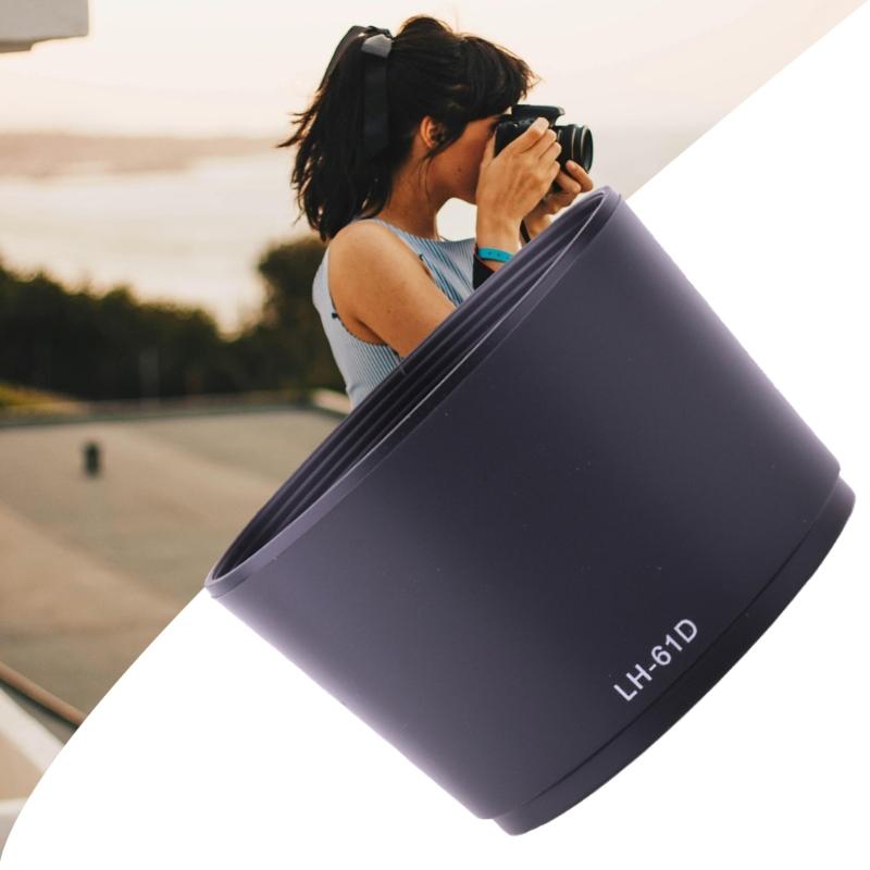 Leichte Gegenlichtblende LH-61D Ersatz-Gegenlichtblende für Digital 40-150mm F4.0-5.6 Objektiv Reparaturzubehör