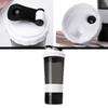 500ML 3 Schicht Protein Shake Flasche Große Kapazität Wasserflasche Plastik Mischbecher Fitness Sport Wasserbecher Langlebig