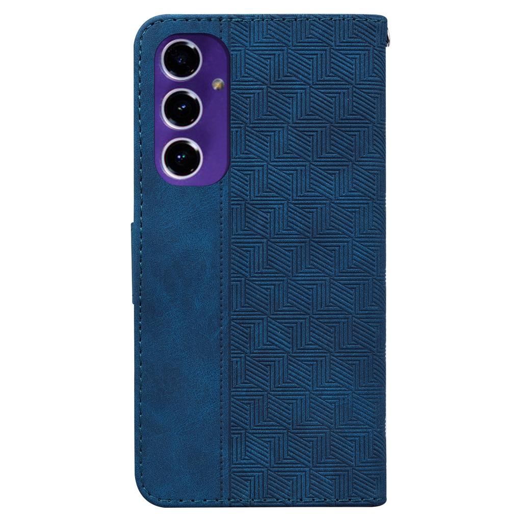 For Samsung Galaxy A16 5G/A16 4G Case Geometry Pattern Leather Wallet Phone Cover