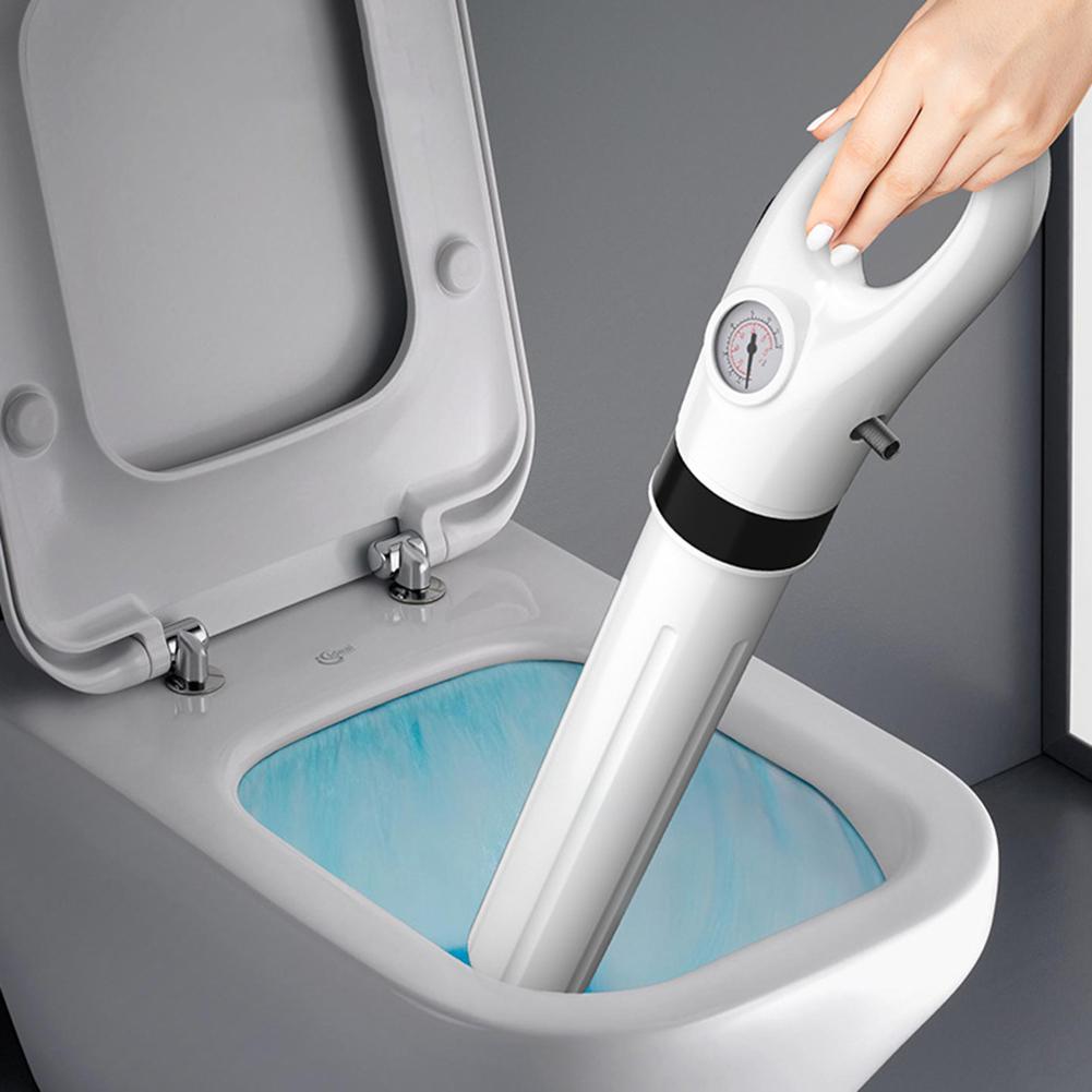 Air Power Drain Blaster Tools Universal Water Pipe Dredger High-pressure Reusable Equipment for Bathroom Shower Bathtub