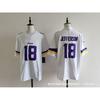 Vikings Team Football Jersey 22 Number Embroidered Rugby Shirt Adult Unisex