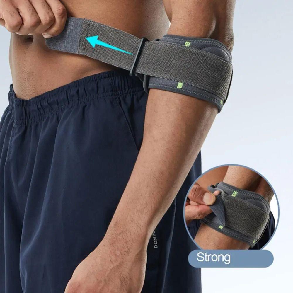 Comfortable Forearm Compression Sleeve Pressure Relief Badminton Arm Band  Unisex