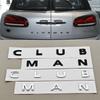 3D ABS Auto Znaky Logo CLUBMAN Znak Zadní Kufr Znaky Samolepky Pro BMW MINI COOPER S D JCW Samolepka Příslušenství