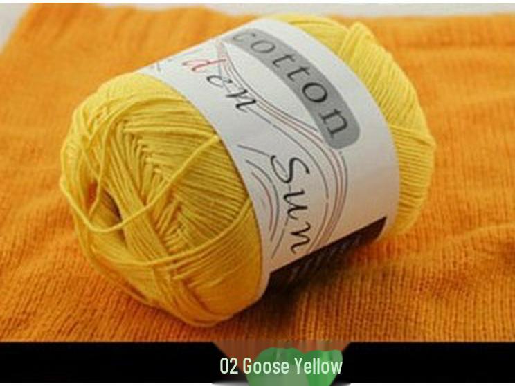 Hand-Woven Children's Cotton Yarn: Mixing Baby, Medium, and Thin Varieties