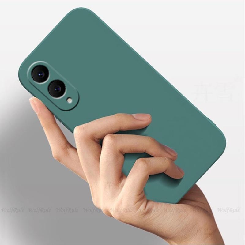 For Cover Samsung Galaxy S25 Edge Case Samsung S25 Edge Capas Shockproof Liquid Silicone Cover Samsung S25 Edge Fundas