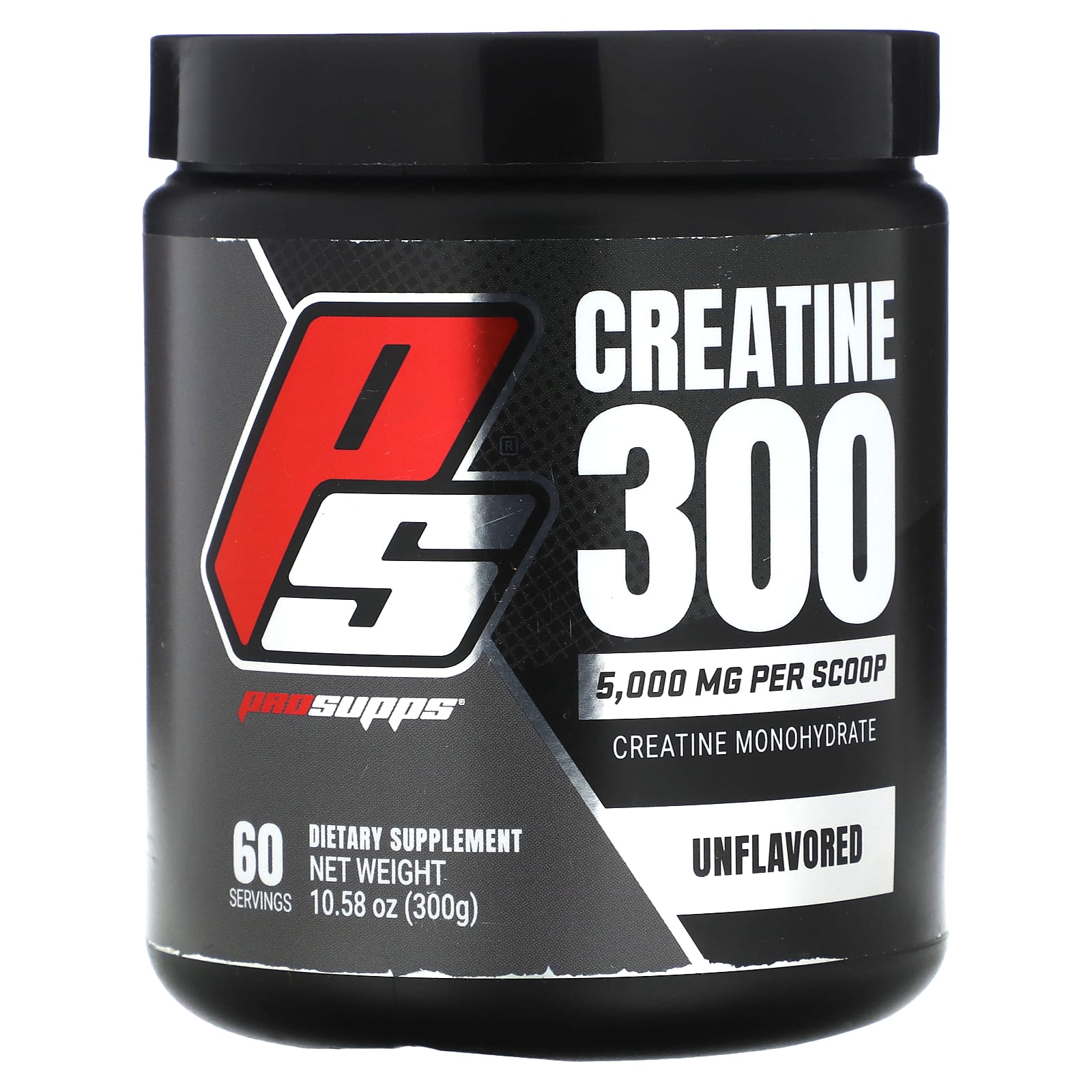 

ProSupps, Creatine 300, Unflavored, 5,000 mg, 10.58 oz (300 g)