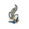 Enamel Phoenix Elegant Women's Accessory Brooch