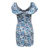 Summer Women's Fashion Sexy Printed Brassiere Hip Slim Temperament Dress