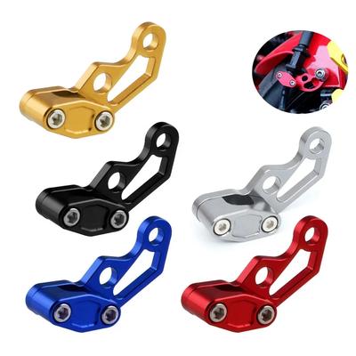 Motorcycle Bikes  Oil Hose Clamp  Modified Oil  Pipeline Brake Line Clamp Protector Aluminum Alloy Hose Clip Accessories