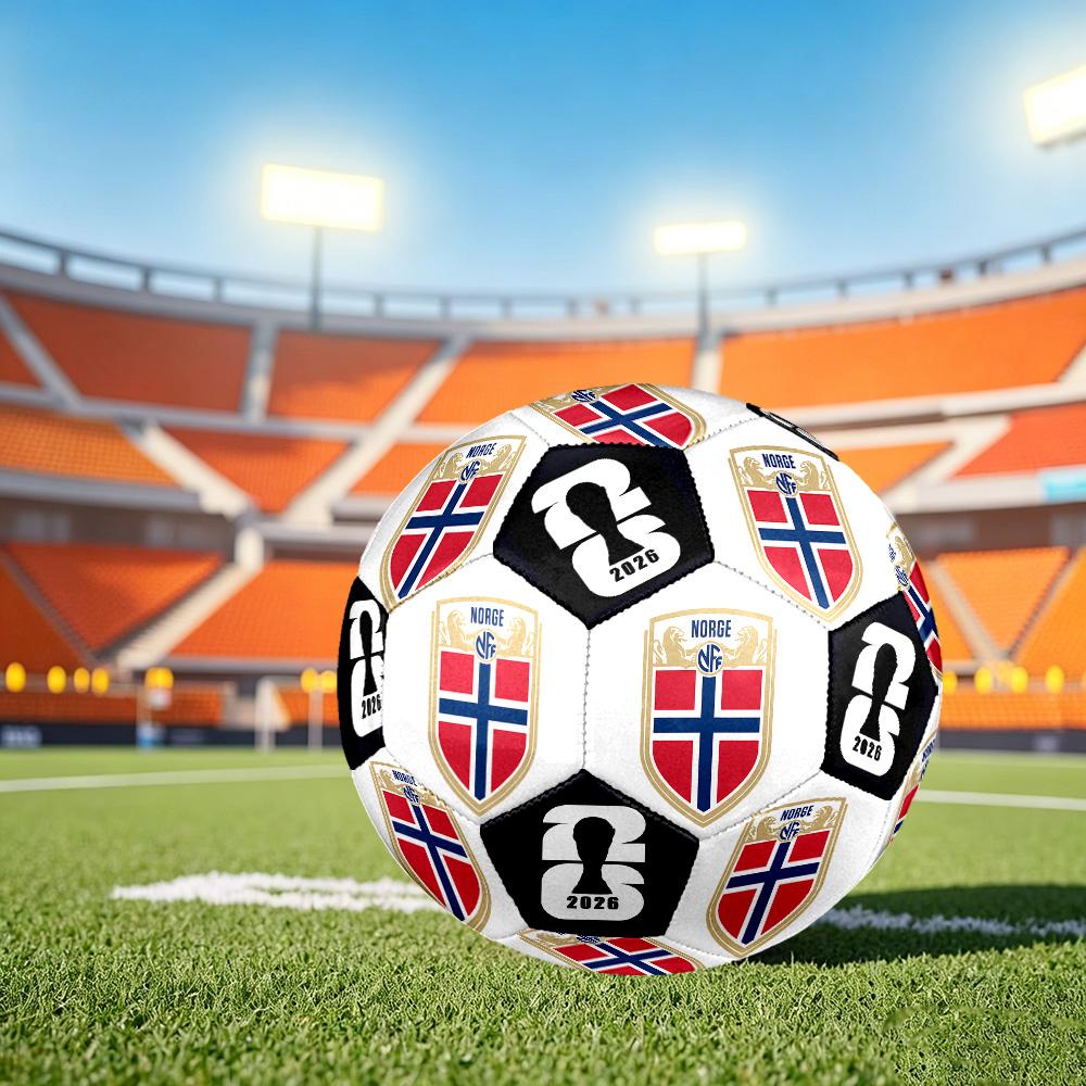 1pc Norwegian Crest Size 5 Soccer Ball Professional Match Training Football Indoor &Outdoor Sports Ball Club Training Ball Lightweight Durable y24
