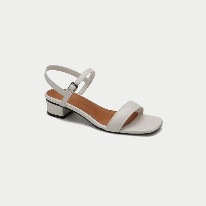 Thommcan Women S Comfort Daily Strap Sandal Nancy 01 8tmnc15m9d White