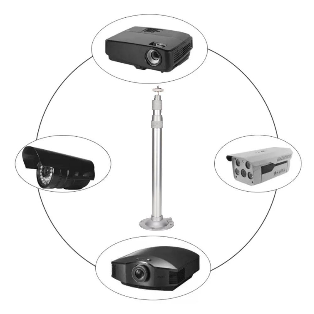 5kg Load Universal Projector Mount 360° Adjustable Extendable Height Adjustable Projector Mount 1/4in Thread