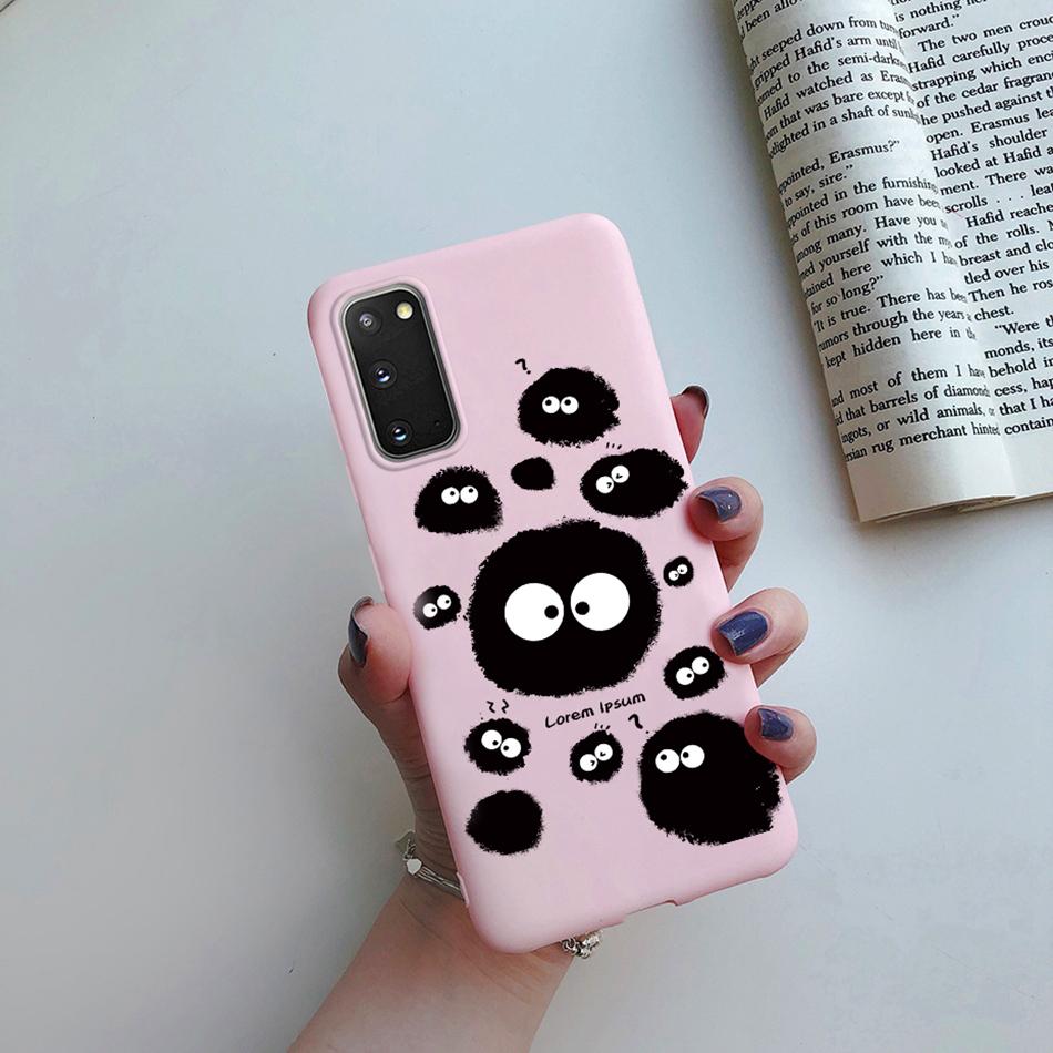 Case For Samsung Galaxy S20 FE Case S20 Ultra Soft Silicone Back Cover Phone Case For Samsung S20 FE S 20 Plus Case Cute Fundas