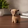 Resin Figurine Decorative Feline Sculpture Indoor for Living Room