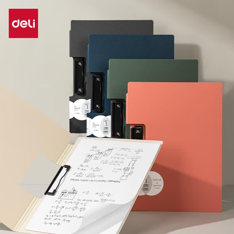 Deli A4 Horizontal Folding Clipboard