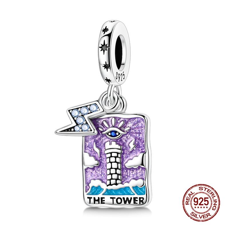 Copper Classic Sun, Star And Moon Tarot Charms Pendants For Women Fit Original Bracelets Diy Jewelry Gift New